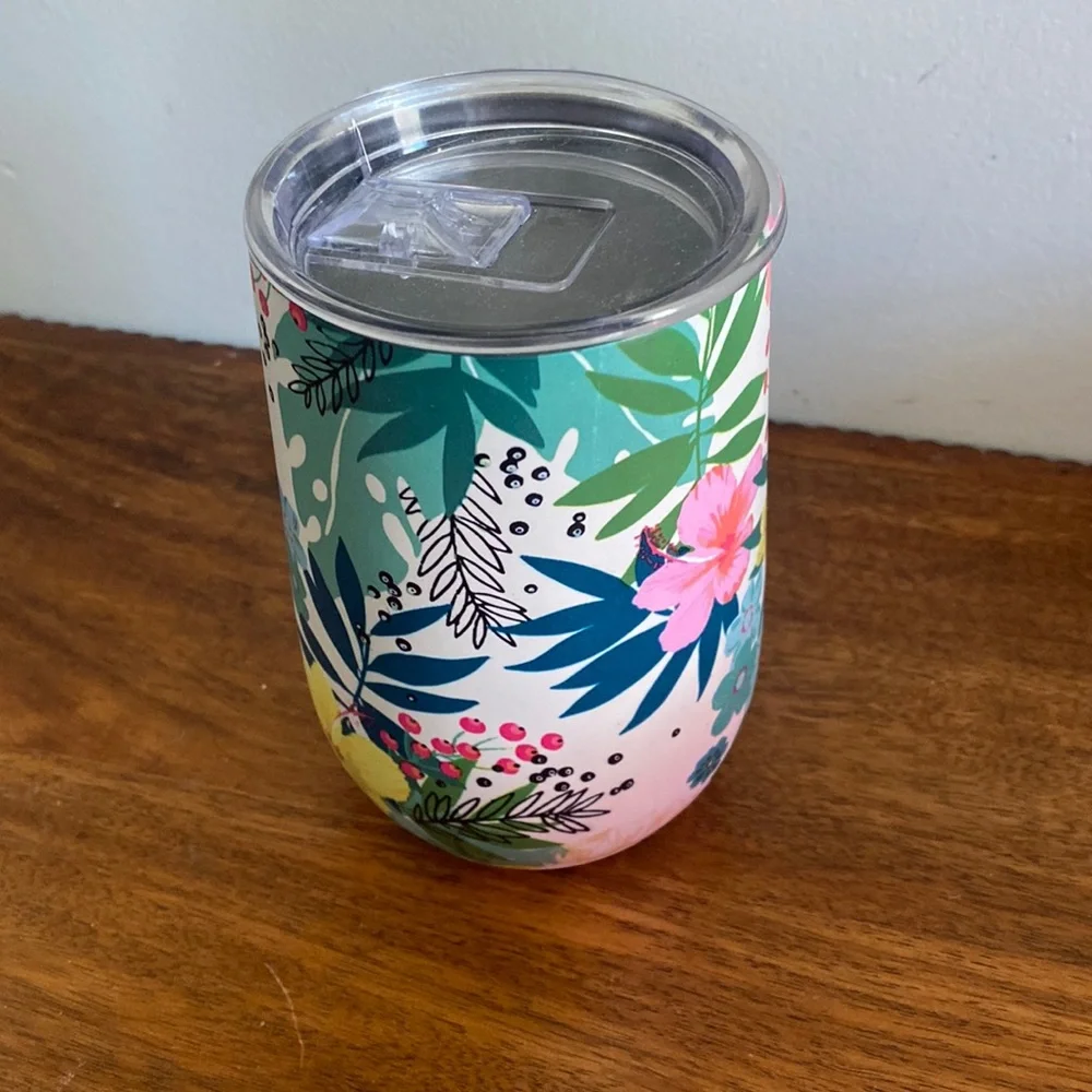 NWT Kohl's Celebrate Together Floral Insulated Travel Tumbler
